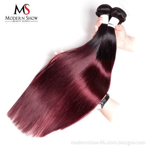 10 A grade brazilian human hair weave color 99j , color 99j hair weave red braiding hair , 99j remy hair weaving